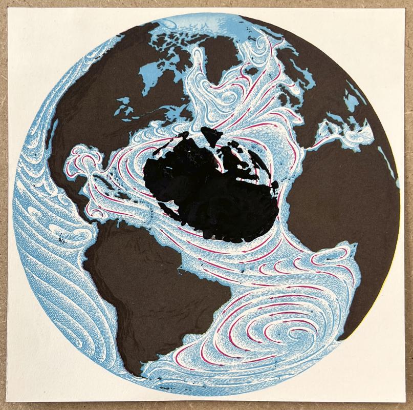 Kartoflerne kommer! 2025. Kartoffeltryk på bogside